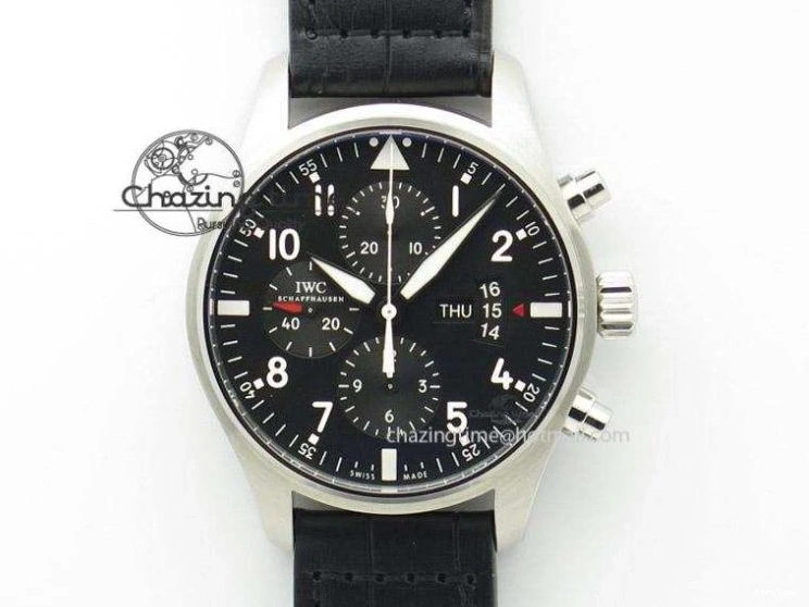 MIROTIME 0101 UrbanStyle Aquatimer Automatic IW329002 V6F 1:1 Best Edition Black Dial On SS Bracelet MIYOTA 7317